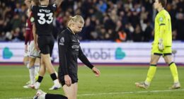 Manchester City lost more ground to Arsenal in the Premier League title race as they drew 1-1 with West Ham