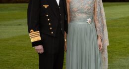 Queen Mary and King Frederik X of Denmark looked elegant at the black-tie state dinner held on Sunday March 15 in Canberra