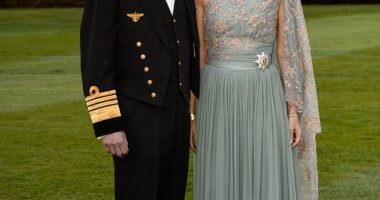 Queen Mary and King Frederik X of Denmark looked elegant at the black-tie state dinner held on Sunday March 15 in Canberra