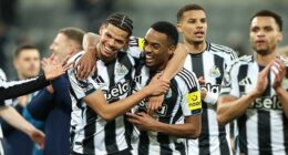 Newcastle produced a valiant win against Manchester United after going down to 10 men