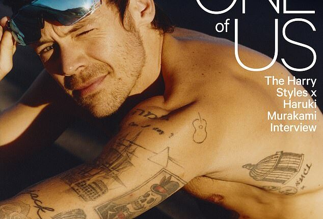 Harry Styles on the cover of Runner's World Magazine