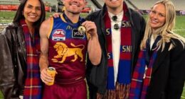 'Delete these… you're embarrassing yourself,' Jules Neale (right) commented below this photo of her former friend Tess Crosley (left) after discovering her alleged affair with husband Lachie