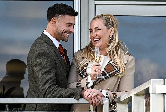 The 'world's hottest farrier' that was spotted cosying up to Josie Gibson at Cheltenham is reportedly engaged to the mother of his child