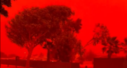 The unusual phenomenon that turned Australian skies blood red