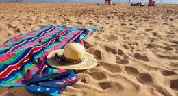 'If someone has wrapped their personal belongings in a towel on the beach and gone for a swim, that towel is more secure than a bank vault. DON'T BLOODY TOUCH IT,' one local urged