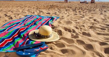 'If someone has wrapped their personal belongings in a towel on the beach and gone for a swim, that towel is more secure than a bank vault. DON'T BLOODY TOUCH IT,' one local urged