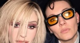 Kelly Osbourne and Kiinicki at the after-party for Lily Allen's London shows