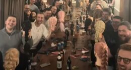 Video clips from the evening, which show dads hunched over figurines, carefully sectioning hair, have now racked up more than nine million views