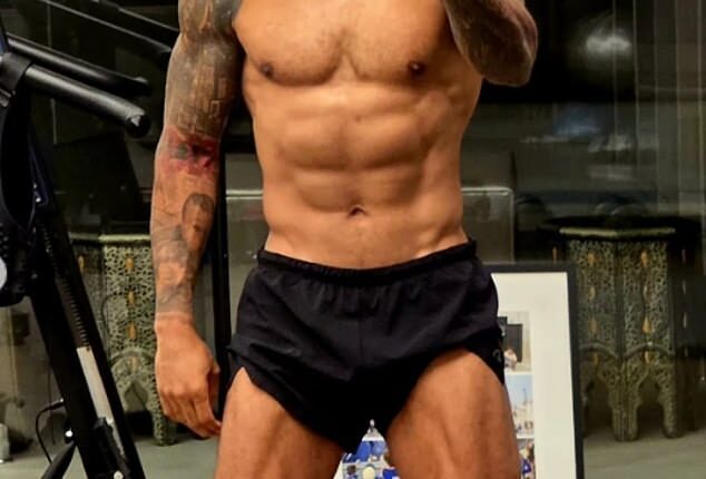 Thierry Henry shared pictures of his ripped physique with Instagram followers