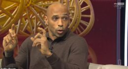 Thierry Henry suggested that fans were against the idea of Arsenal finally claiming the Premier League trophy after years of near-misses