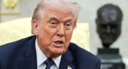 Donald Trump has launched a fresh attack on Sir Keir Starmer, saying: 'This is not Winston Churchill we are dealing with'