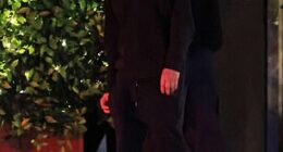 Tobey Maguire, 50, and his pregnant ex-wife Jennifer Meyer, 48, enjoyed a lowkey reunion with their two children for dinner in Santa Monica over the weekend