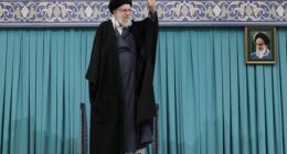 Iran's supreme leader Ali Khamenei (pictured) was killed on Saturday in Tehran