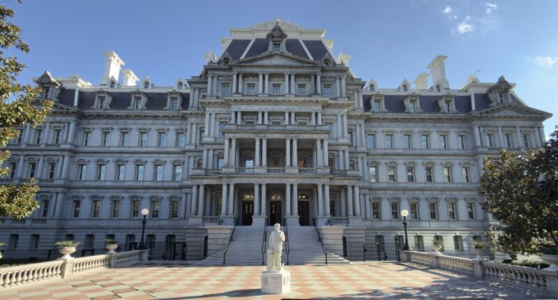 Trump Installs Christopher Columbus Statue at White House.