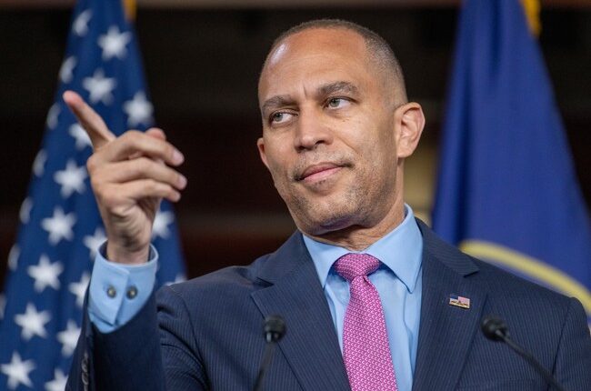 Trump Triggers Hakeem Jeffries Meltdown by Naming America’s ‘Greatest Enemy,’ Sending ICE to Airports – RedState