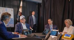 President Donald Trump spoke by phone with the Daily Mail Sunday afternoon from Mar-a-Lago and talked about the three American service members who were killed in action amid the strikes on Iran