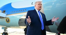 President Donald Trump floated joint control of the Strait of Hormuz and suggested he didn't know who was currently leading Iran when responding to a reporter on Monday morning. Trump spoke to journalists on the tarmac of Palm Beach International Airport as he departed Florida after spending the weekend at Mar-a-Lago and was asked by CNN's Kaitlan Collins who was in control of the Strait of Hormuz. The President answered that the Strait would be open 'real soon' if a deal he's teased with Iran works. 'It'll be jointly controlled,' he said of the waterway.