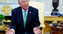 Donald Trump branded Keir Starmer 'disappointing' in his latest free-form press conference in the Oval Office