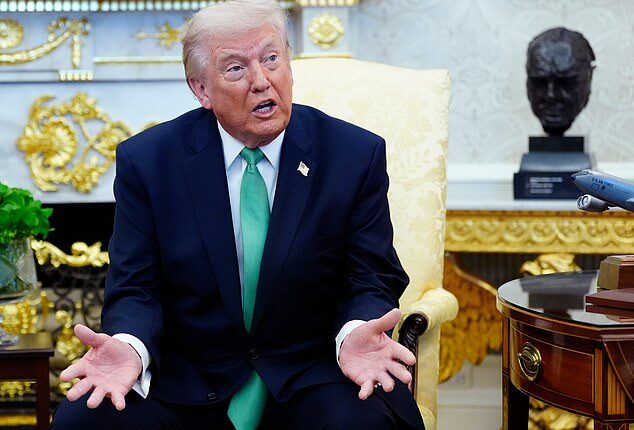 Donald Trump branded Keir Starmer 'disappointing' in his latest free-form press conference in the Oval Office