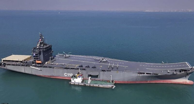 The US military said it struck Iran ’s largest naval warship following the launch of Trump’s ‘Operation Epic Fury.’ US Central Command also rebuked Iranian leadership for falsely claiming it had sunk an American aircraft carrier in the Gulf. 'The Iranian regime’s false messaging machine continues to falsely claim that it has sunk a US aircraft carrier. The only carrier that has been hit is the Shahid Bagheri, an Iranian drone carrier,' the US Central Command said. 'US forces struck the ship within hours of launching Operation Epic Fury.' Tehran reportedly used the IRIS Shahid Bagheri as a launching pad for drone attacks against US military base and Gulf allies following the death of the Ayatollah Ali Khamenei.
