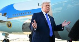 President Donald Trump floated joint control of the Strait of Hormuz and suggested he didn't know who was currently leading Iran when responding to a reporter on Monday morning