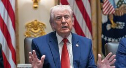 President Donald Trump revealed the the mysterious 'present' given to the United States from the Iranians the US is negotiating with to try to end the war during his Cabinet meeting Thursday