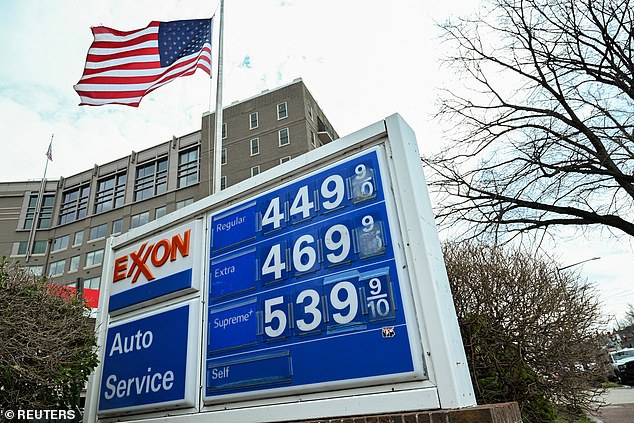 President Donald Trump's Treasury Department temporary lifted sanctions on Russian oil already at sea to help ease gas prices in the US amid the ongoing war with Iran
