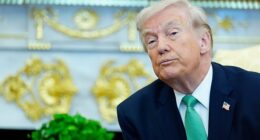 President Donald Trump says he's glad his top counterterrorism official resigned amid claiming Iran did not pose a threat to the US