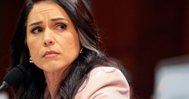 A defiant Tulsi Gabbard was forced onto the back foot during a high–stakes interrogation on Capitol Hill. The Director of National Intelligence faced a blistering line of questioning from Congressman Jimmy Gomez, a Democrat, who demanded to know if she stood by her controversial claim from last year that Iran is not pursuing a nuclear weapon. As the room held its breath, a stone–faced Gabbard snapped back that 'context matters' – refusing to give a simple yes or no. 'Context matters with that statement,' Gabbard said. 'Iran had all of the materials and capabilities to do so.' Gomez asked her, 'Were you lying or not?' 'I stand by the intelligence community's complete assessment,' Gabbard responded.