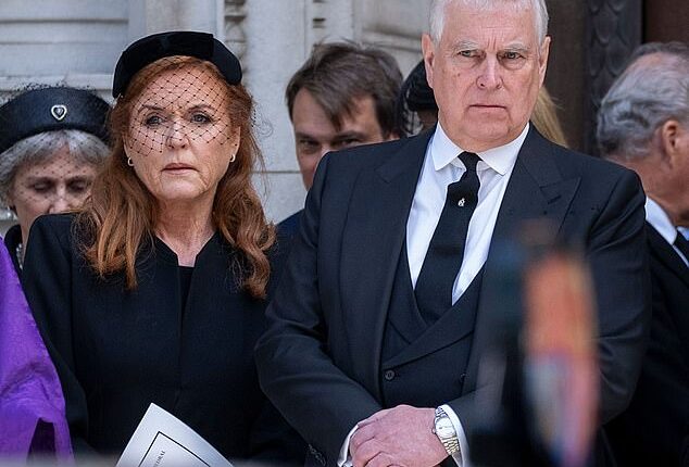 Sarah Ferguson (pictured with ex-husband Andrew) has been urged to testify to congress over her 'close personal and business ties' with Jeffrey Epstein