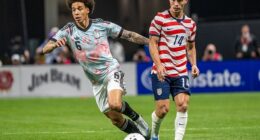 Fans and players complained of a kit clash in the USA-Belgium friendly in Atlanta on Saturday