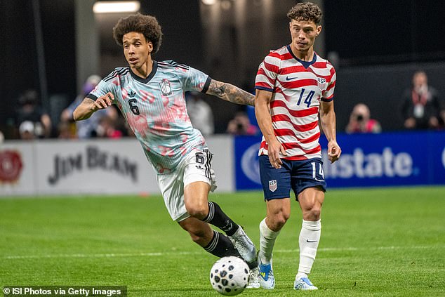 Fans and players complained of a kit clash in the USA-Belgium friendly in Atlanta on Saturday