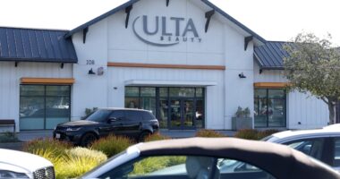Ulta Beauty says it’s ‘increasingly mindful’ of effects that global conflicts have on shoppers, as profit forecast sinks stock
