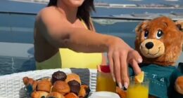 Vicky Pattison has claimed Dubai is still 'one of the safest places in the world' despite entering its third day of Iranian missile strikes and suicide drone attacks (pictured in Dubai)