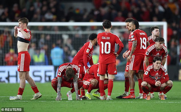 Wales were knocked out of contention for the World Cup finals this summer in agonising fashion