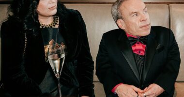 Warwick Davis and his mystery girlfriend were pictured together at last month's BAFTA Awards
