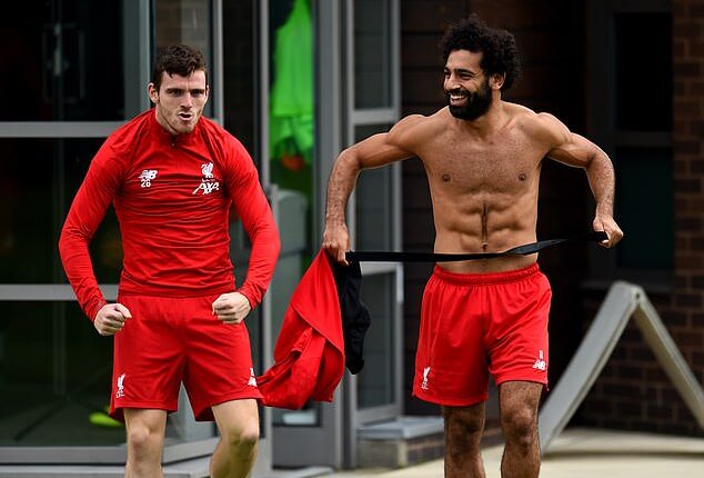 Andy Robertson and Mo Salah both joined Liverpool under then manager Jurgen Klopp in 2017