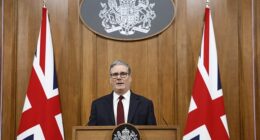 Giving a press conference in Downing Street, the PM insisted he wanted to see 'an end to this war as quickly as possible'