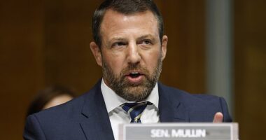 Senator Markwayne Mullin, 48, will replace Kristi Noem as the Homeland Security Secretary, starting on March 31