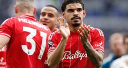 Morgan Gibbs-White may not go to the World Cup with England but should be proud if he can help keep Nottingham Forest in the Premier League