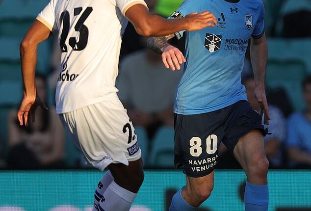 Strikers are usually measured by the number of goals they score - but try telling that to Sydney FC star Apostolos Stamatelopoulos (pictured, right) who joined the club from Motherwell in February