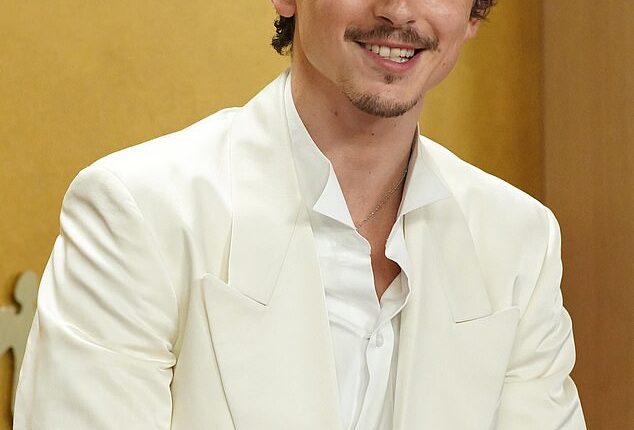 Timothée Chalamet (pictured) and Jessie Buckley may have dented their chances at Sunday's Academy Awards after their clumsy comments sparked backlash in the final stretch of the campaign