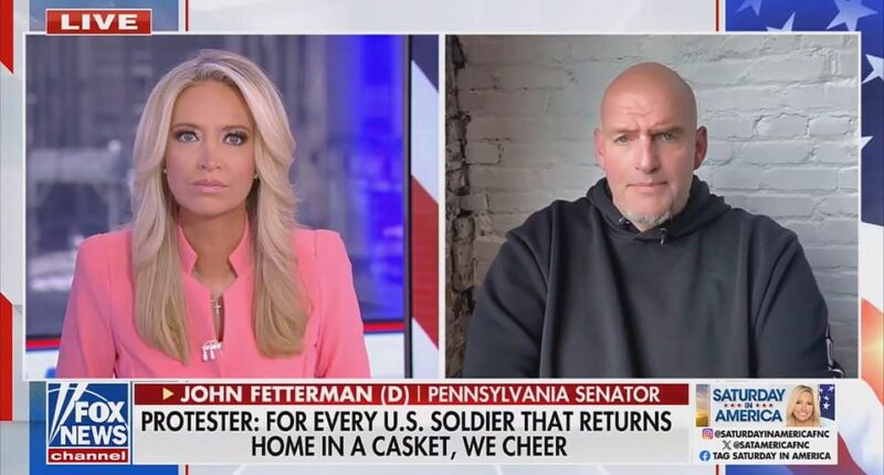 A Democrat who supported Donald Trump's nominee for DHS Secretary has explained why he split with the majority of his party to vote in Markwayne Mullin. John Fetterman, who often breaks with the party line, was one of only two Democrats who helped usher in the new Department of Homeland Security boss. The Pennsylvania lawmaker told Fox News' Saturday in America he voted for the MAGA Republican in an attempt to 'put country over party'. 'What's interesting is there were plenty of Democrats that criticized me for voting, for, to work with, Secretary Mullin,' he said.