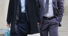 Christopher Trybus arriving at Winchester Crown Court where he is on trial for manslaughter