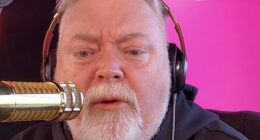 Kyle Sandilands (pictured) has his eye on purchasing ARN if he's sacked, according to an insider