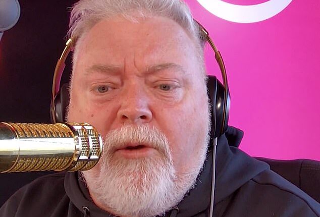 Kyle Sandilands (pictured) has his eye on purchasing ARN if he's sacked, according to an insider