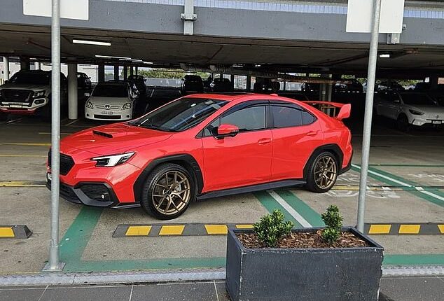A photo shared online has struck a particular nerve with Aussie shoppers, after a driver was spotted taking up almost three parking bays at a Woolworths in Sydney