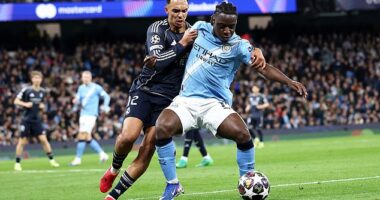 Trent Alexander-Arnold's role was largely restricted to tracking City's Jeremy Doku