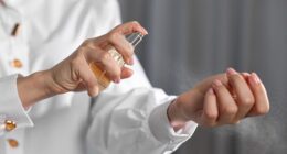 Ever wondered why your perfume doesn't smell as good on you as it does in the bottle, or has faded away within half an hour of leaving the house? The way you're applying and storing it could be to blame (stock photo)