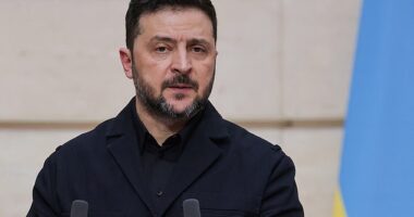 Volodymyr Zelensky is in the UK after the PM warned that soaring energy bills must not provide a 'windfall' for Vladimir Putin's war machine.